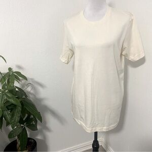 Bella Canvas Unisex Ivory Plain T-Shirt Size Medium NWOT